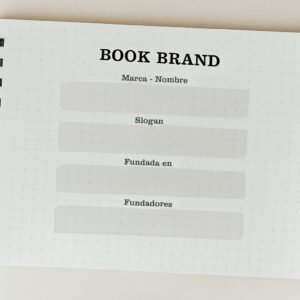 Agenda de marca diseñada por Vandyd ® todos los derechos reservados, puedes adquirir el físico o el digital solo en Vandyd.